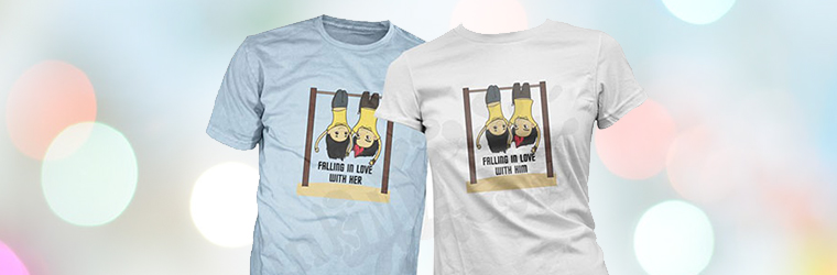 Matching Couple T-Shirts Dubai